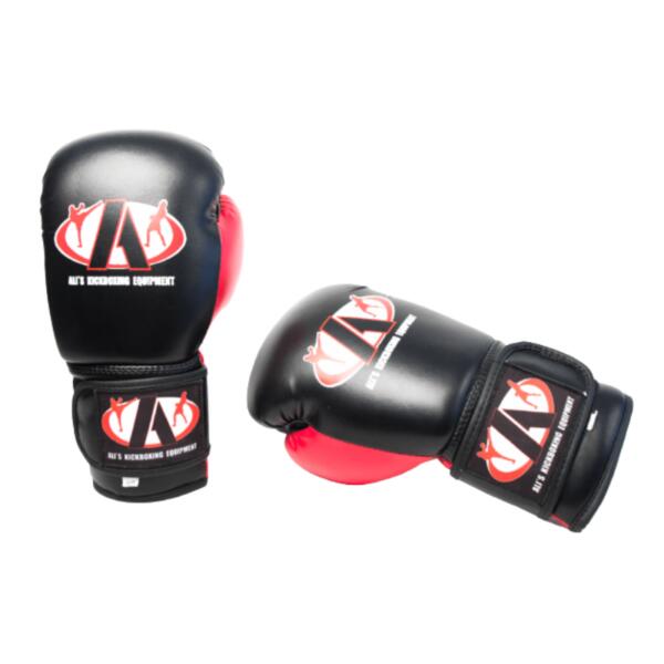 Ali's-BT GO-Gants de boxe-Noir/Rouge 3/5
