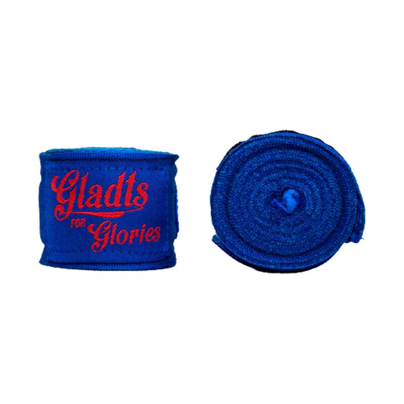 Gladts-Bleu Couleur-460cm-Bandages Pour Boxe Kickboxing
