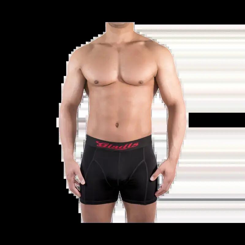 GLADTS BX Boxershorts Herren 2er-Set - Schwarz/Rot 2/5