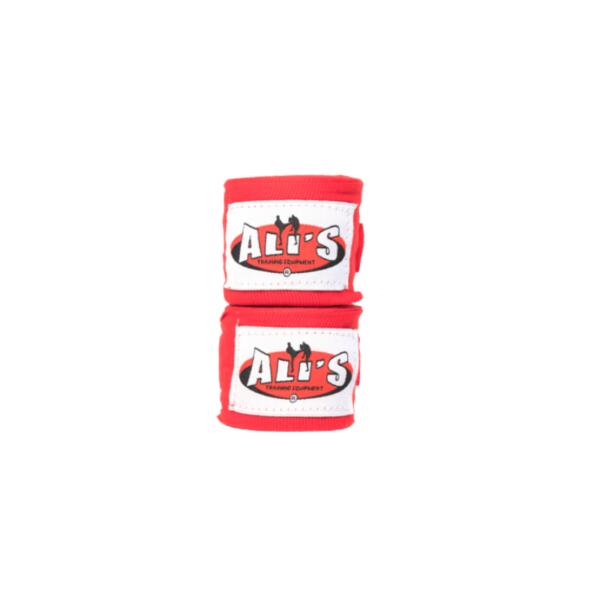 Ali's Fightgear-Bandages-Rood-460cm-voor Boksen-Kickboksen