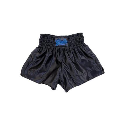 Gladts-102-Short de kickboxing-Noir/Rouge