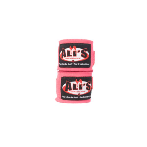 Ali's Fightgear-Couleur Rose-460cm-Bandages Pour Boxe Kickboxing