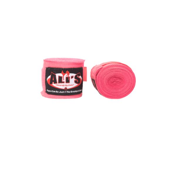 Ali's Fightgear Couleur Rose 460cm Bandages Pour Boxe Kickboxing