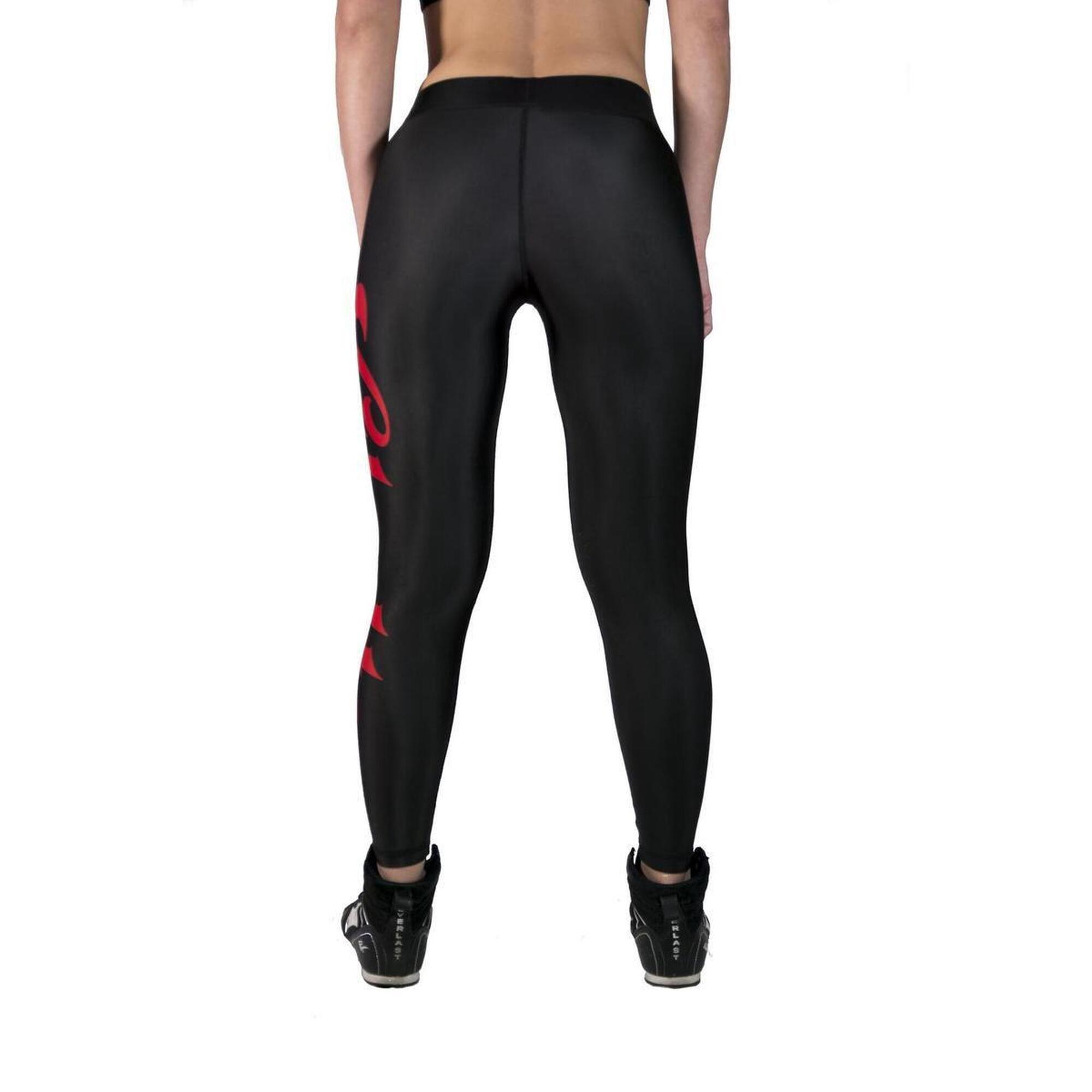 Gladts-Legging avec Top- Noir avec lettres rouges