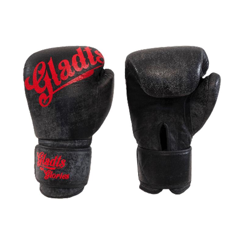 Gladts-Antique Look-Gants de boxe-Cuir véritable