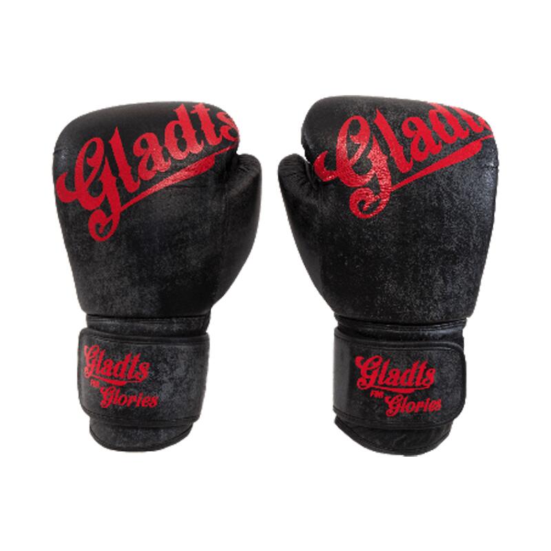 Gladts-Antique Look-Gants de boxe-Cuir véritable