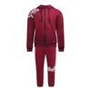 Gladts-Joggingpak-Trainingspak-Bordeaux Rood