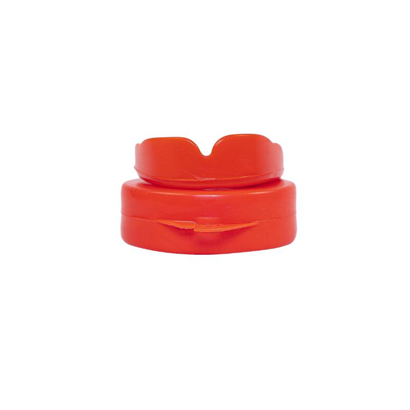 Gladts-Protège-dents-Couleur Rouge avec Boîte de Rangement-Enfant-Tous Sports