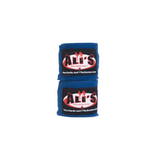 Ali's Fightgear Bandages Bleu 460cm pour Boxe Kickboxing 2/4