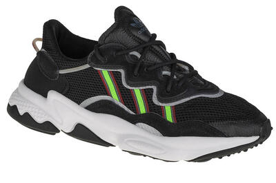 Ozweego core black solar green - taille : 40 eu