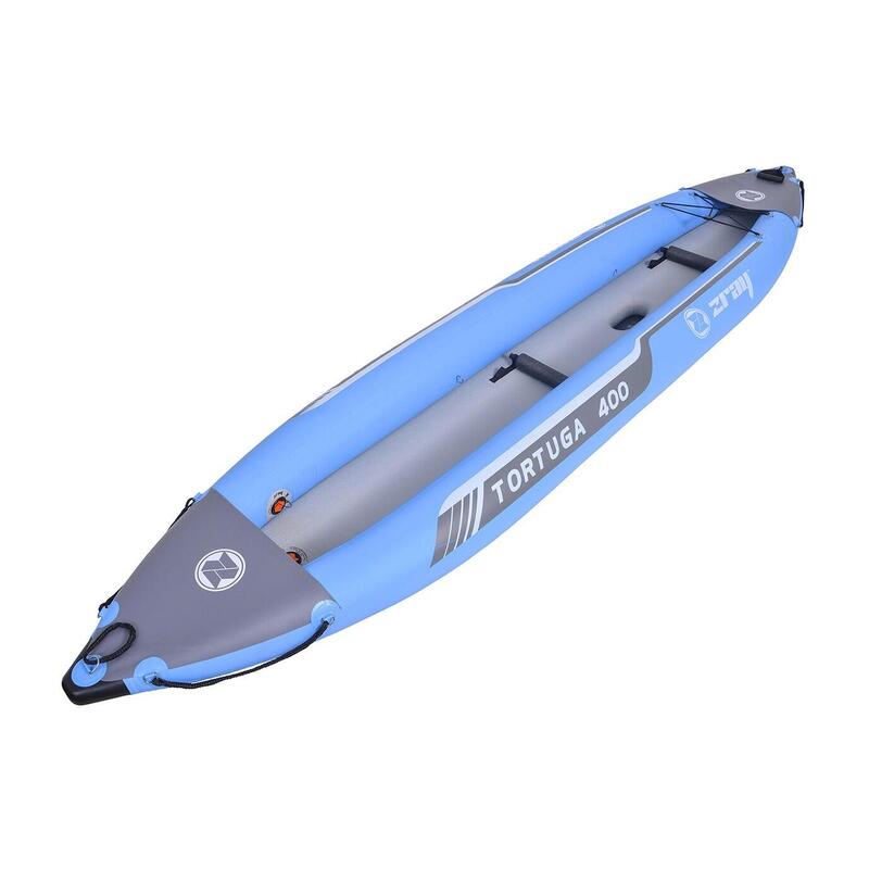 Kayak gonflable double Zray Tortuga 400 avec plancher Drop-Stitch