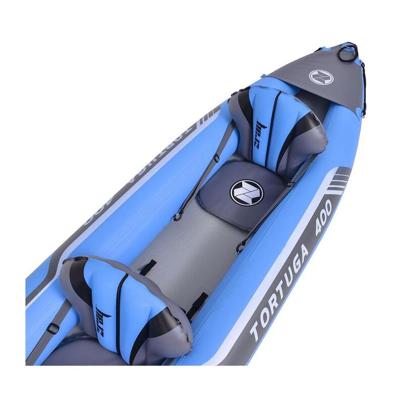 Kayak gonflable double Zray Tortuga 400 avec plancher Drop-Stitch