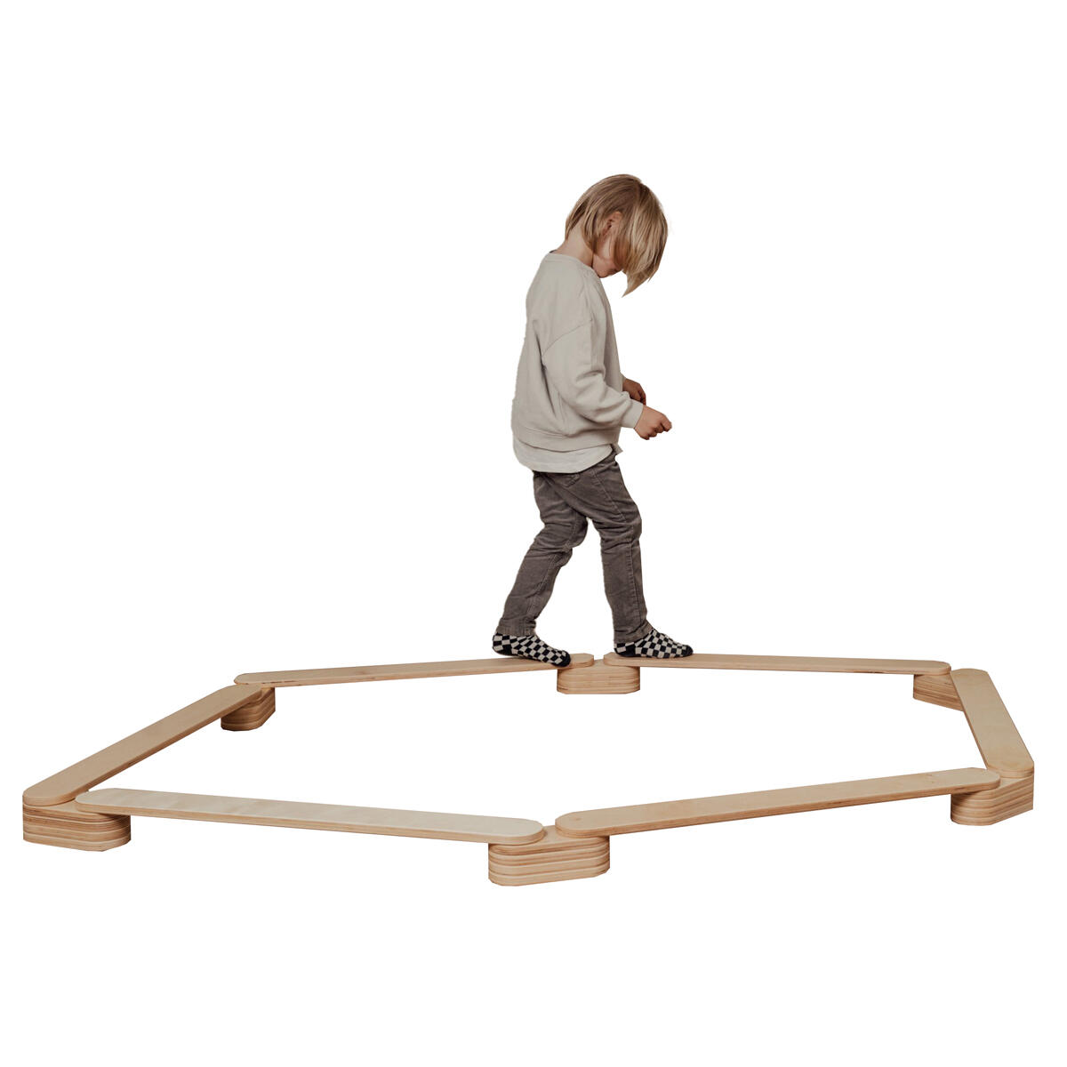 LEG&GO Balancierbalken, Balancier-Set, 6er-Set