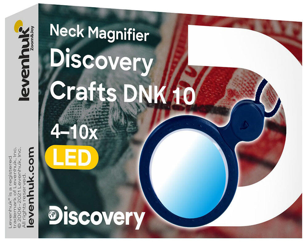 Artigianato DNK 10 Lente di ingrandimento da collo Levenhuk 2/5