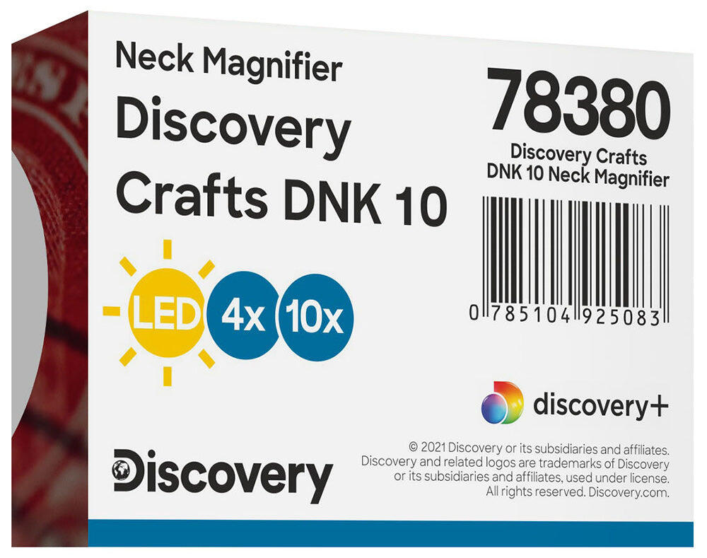 Artigianato DNK 10 Lente di ingrandimento da collo Levenhuk 3/5
