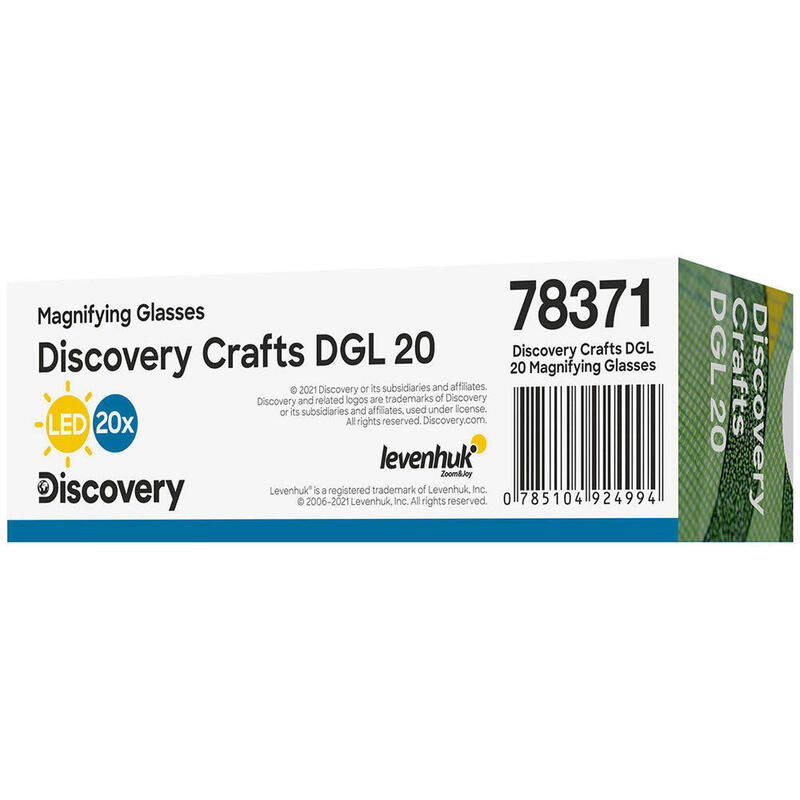 Lupa para gafas Crafts DGL 20 Discovery