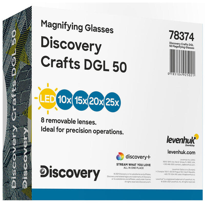 Lupa para gafas Crafts DGL 50 Discovery