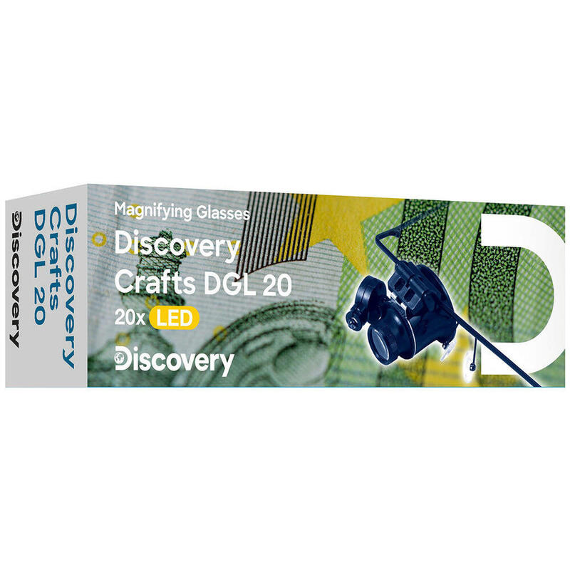 Lupa para gafas Crafts DGL 20 Discovery