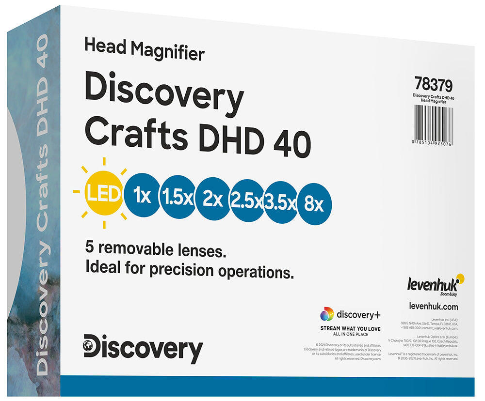 Lupa de cabeza Crafts DHD 40 Discovery 3/5