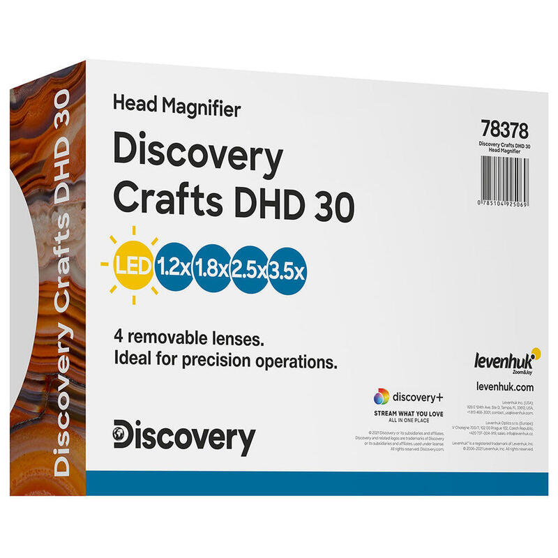 Lupa de cabeza Crafts DHD 30 Discovery