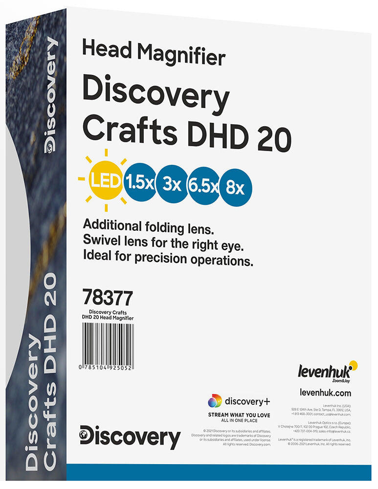 Lupa de cabeza Crafts DHD 20 Discovery 3/5