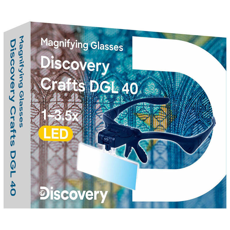 Lupa para gafas Crafts DGL 40 Discovery