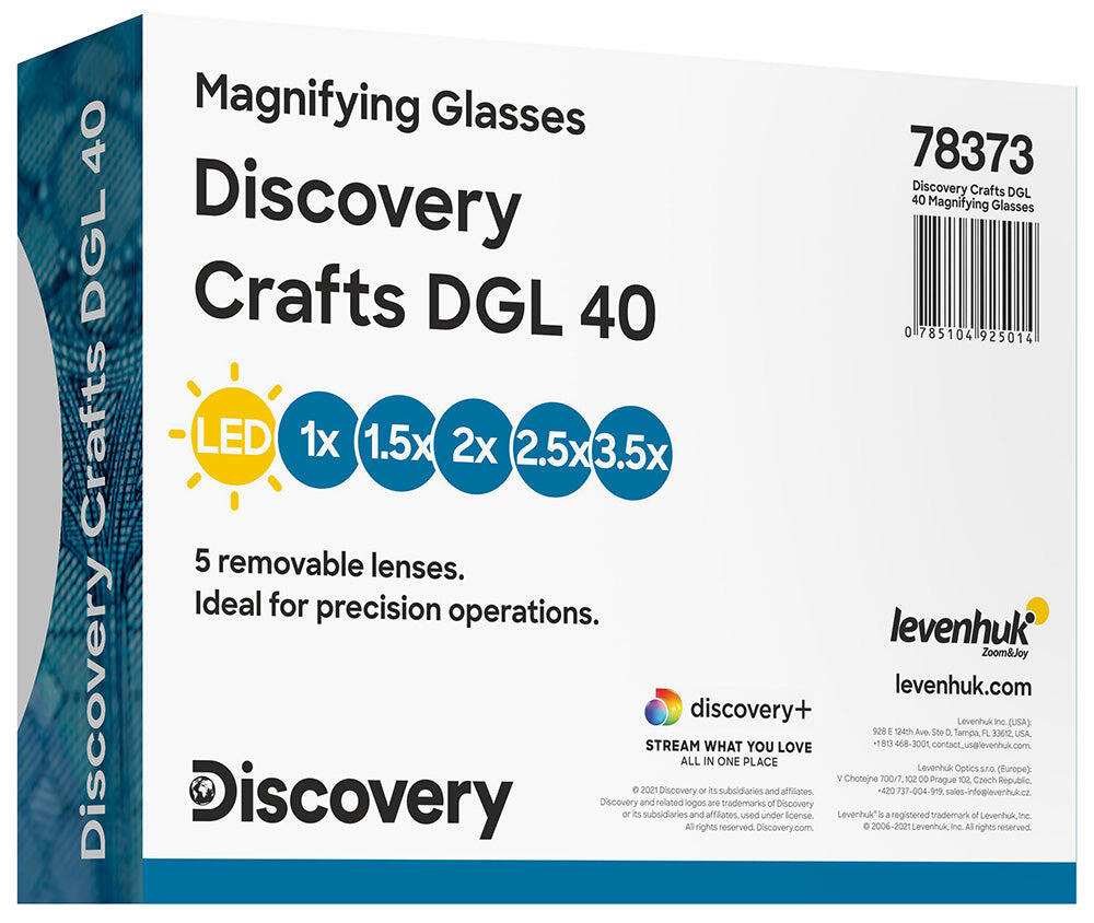 Lupa para gafas Crafts DGL 40 Discovery 3/5