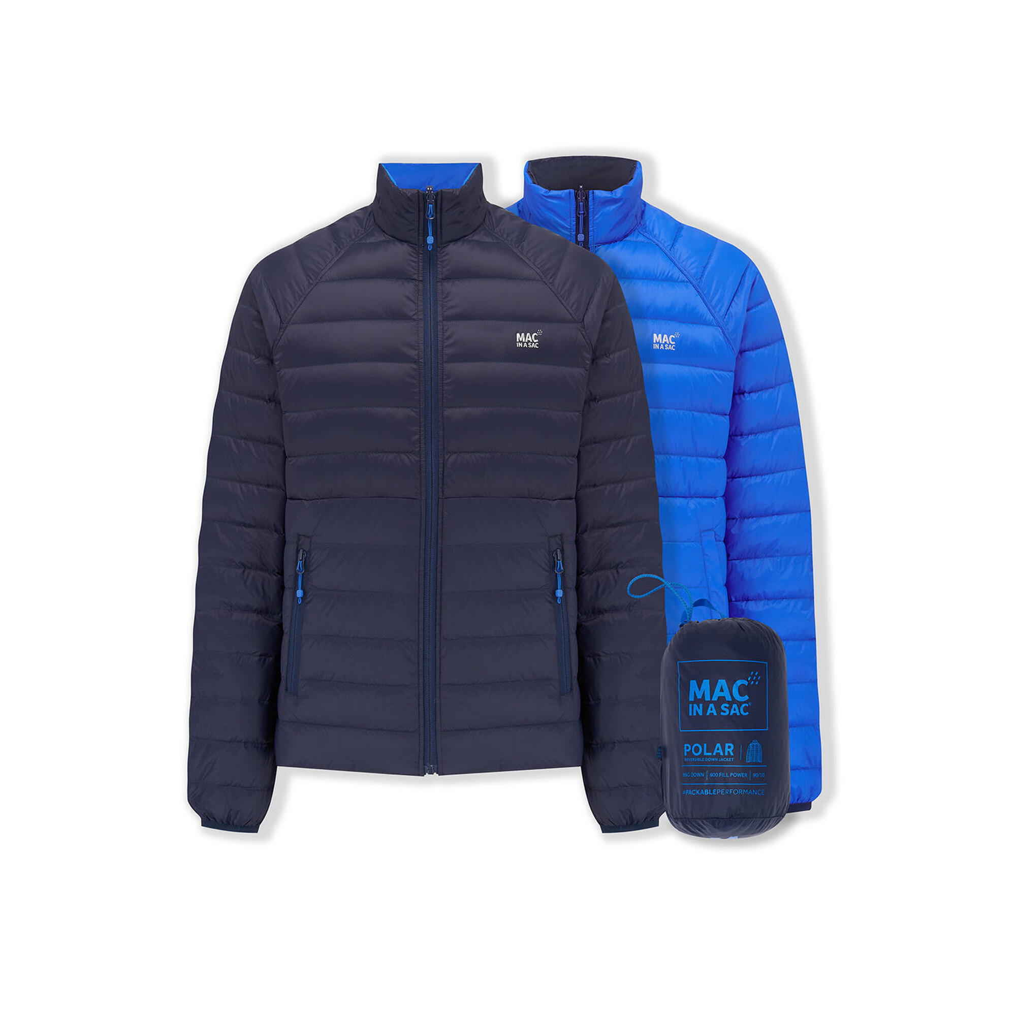 Polar Mens Packable Reversible Down Jacket 1/5