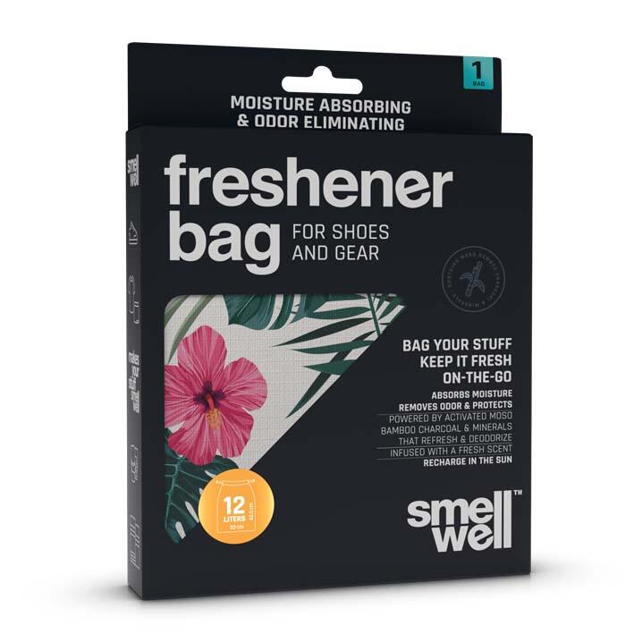 SmellWell  anti geur en vocht sporttas floral 3/4