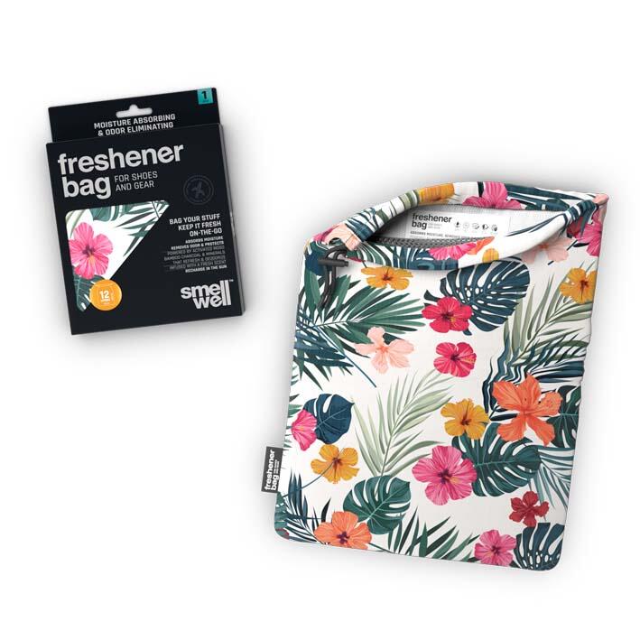 SmellWell  anti geur en vocht sporttas floral 2/4