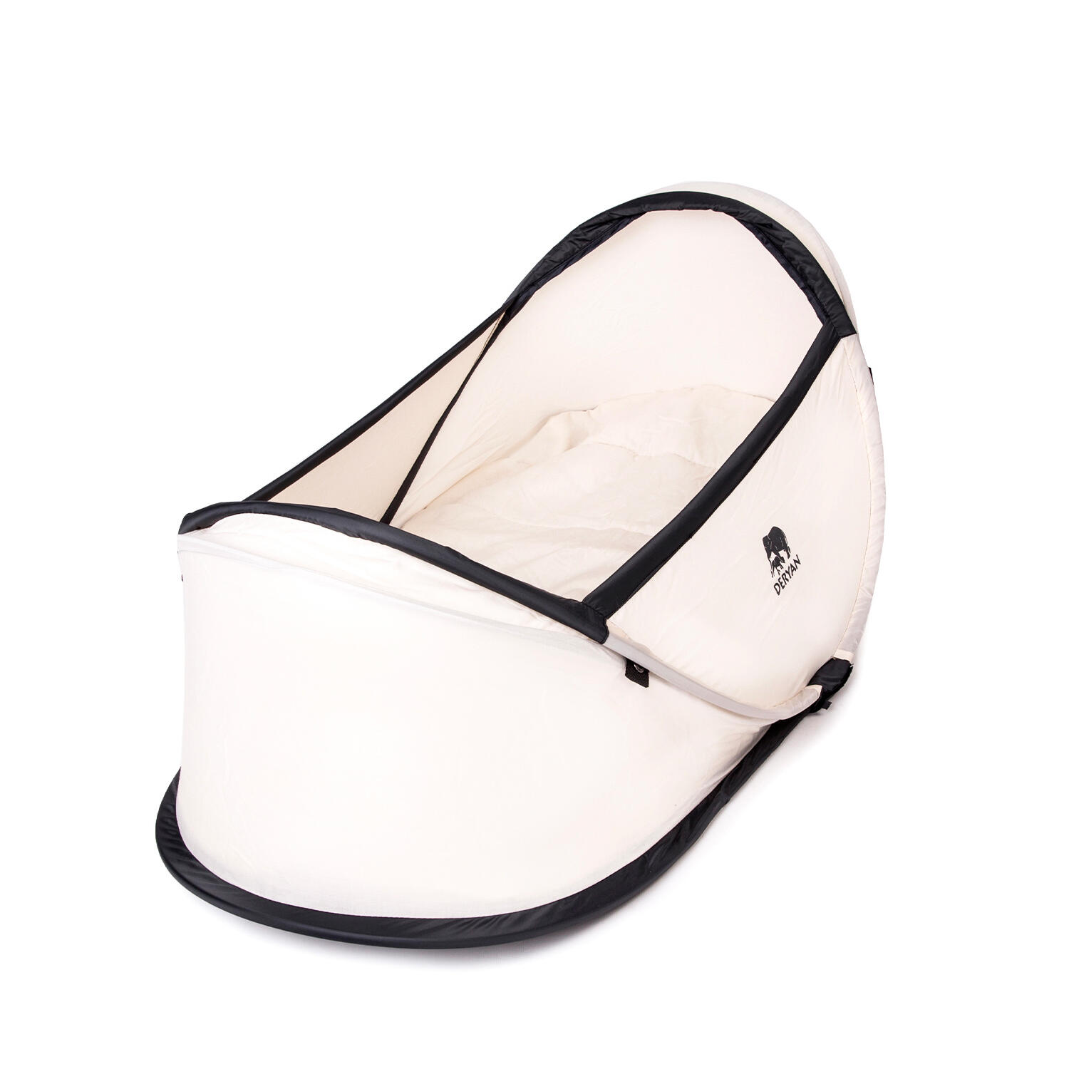 Infant Pop-Up BabyBox - Lit de camping - Moustiquaire pour bébé - Crème 3/7