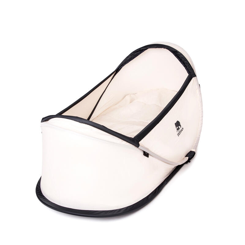 Infant Pop-Up BabyBox - Cuna de camping - Mosquitera para bebé - Crema
