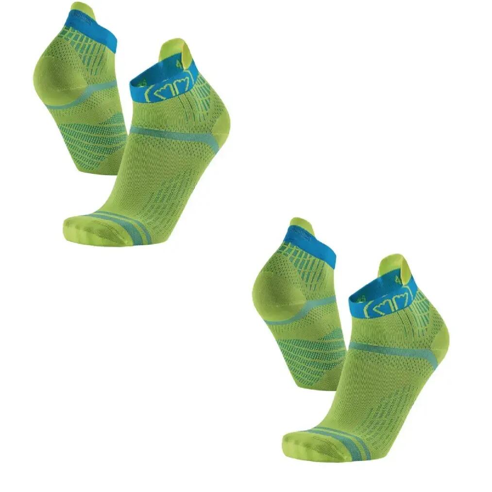 Thin socks designed for road running. Pack of 2 pairs - Run Feel