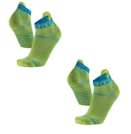 Chaussettes fines pour la course à pied sur route. Lot de 2 paires - Run Feel