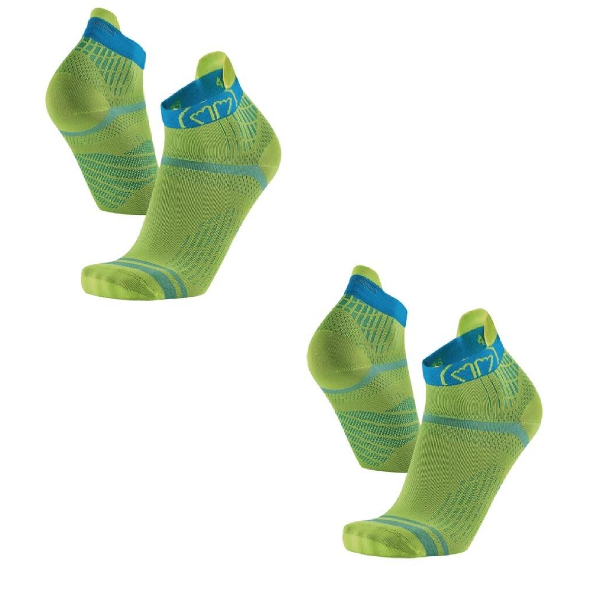 Chaussettes Fines Pour La Course À Pied Sur Route. Lot De 2 Paires - Run Feel