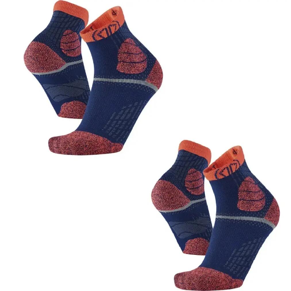 Trail running socks with ankle reinforcements. Pack of 2 pairs - Trail Protect
