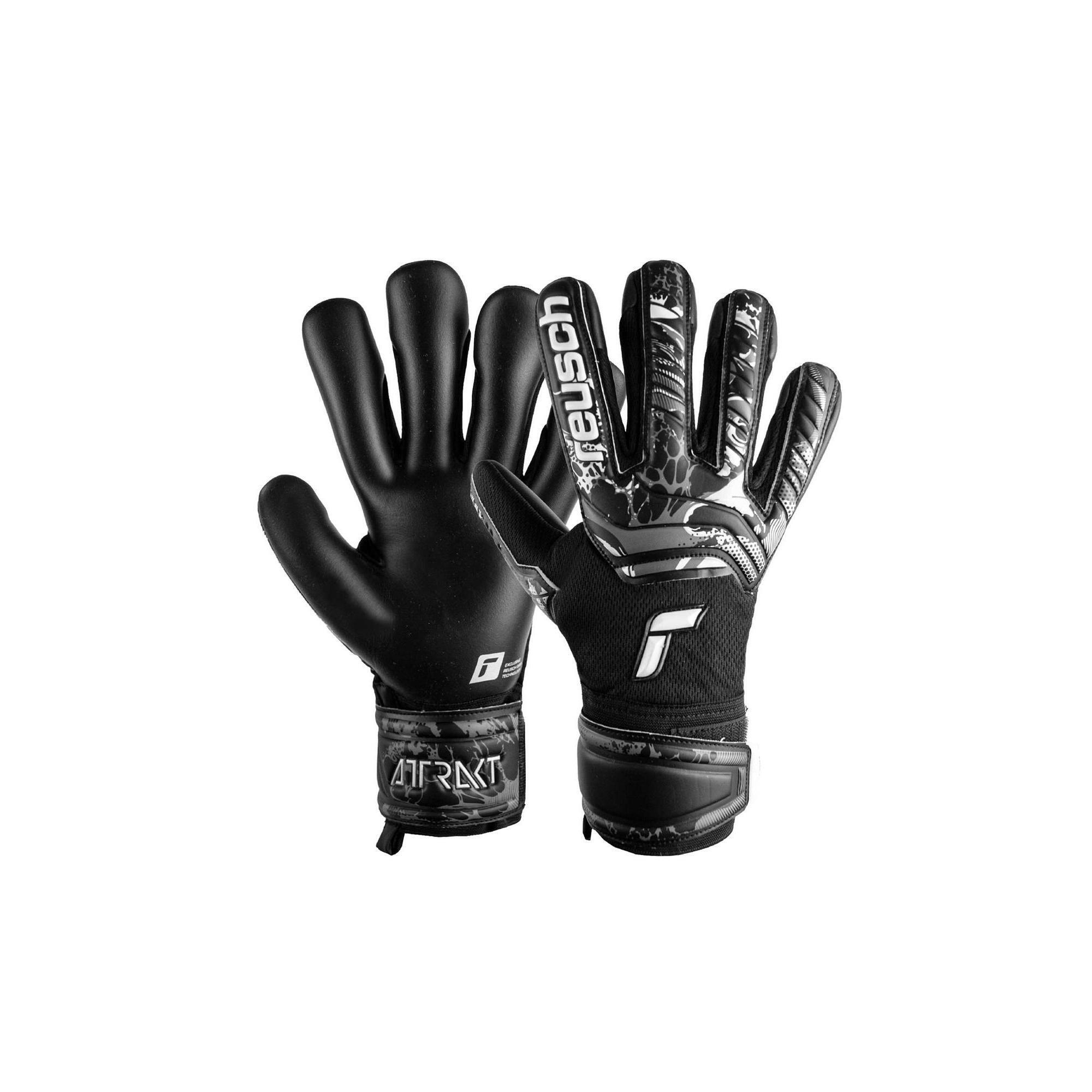 REUSCH Guantes del portero masculino Reusch Attrakt Infinity Black
