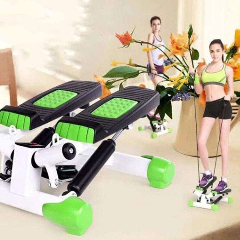 Stepper Cardio Entraînement Vert Fitness Tech 2/5