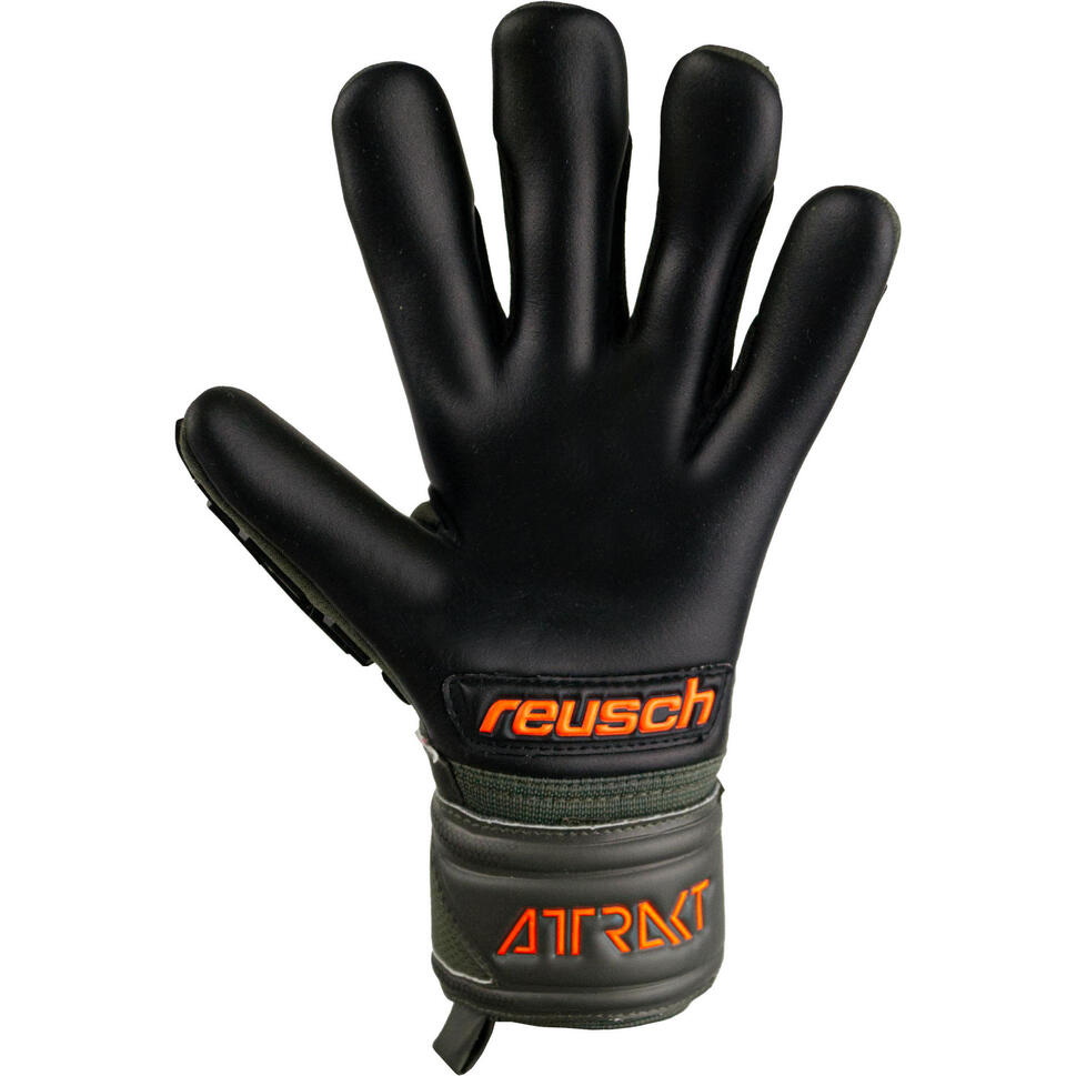 Gant De Gardien Reusch Attrakt Freegel Silver - Mousse Silver Allemande - Bon Grip Et Durabilité - Coupe Evolution Negative
