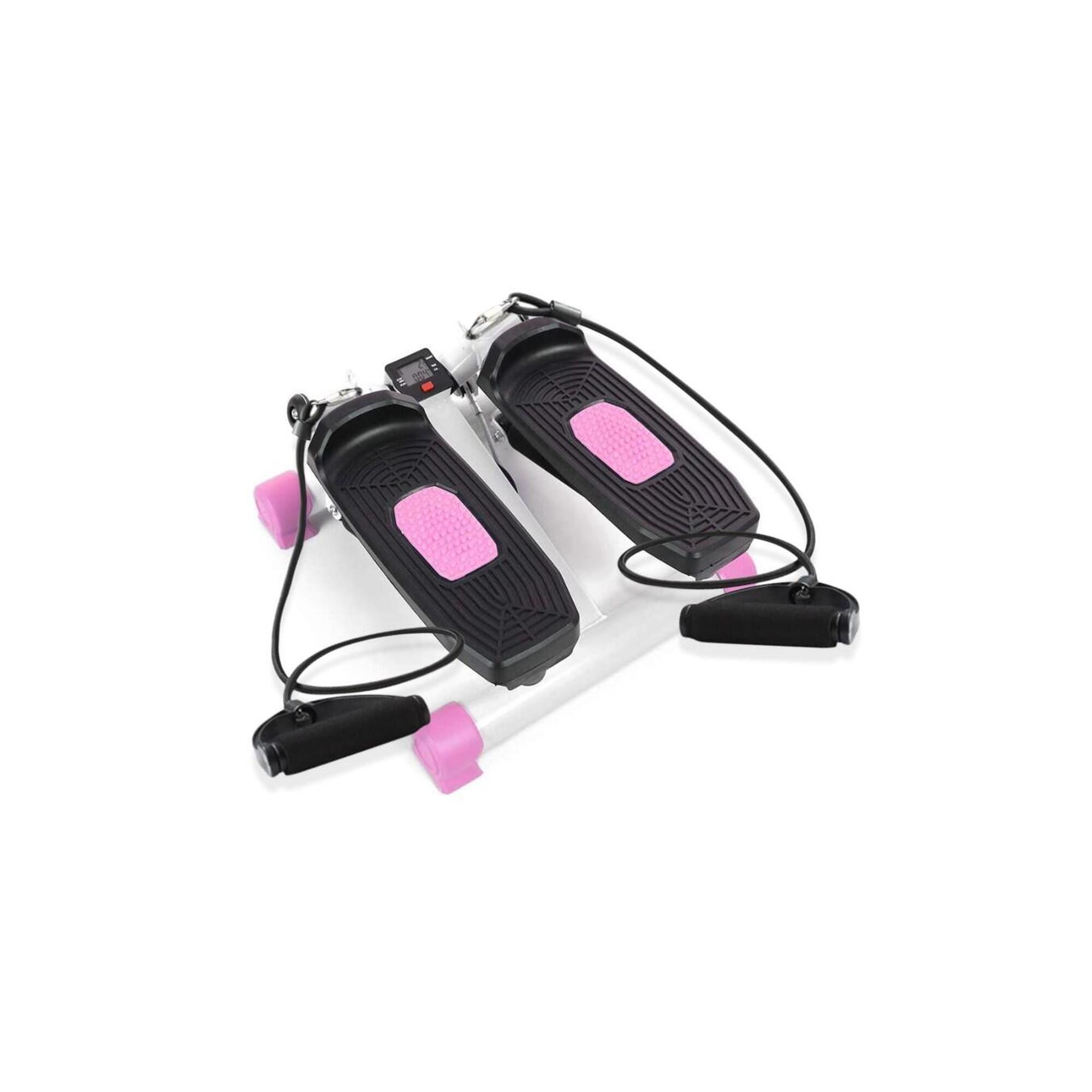 Stepper Training Cardio Fitness Tech Rosa