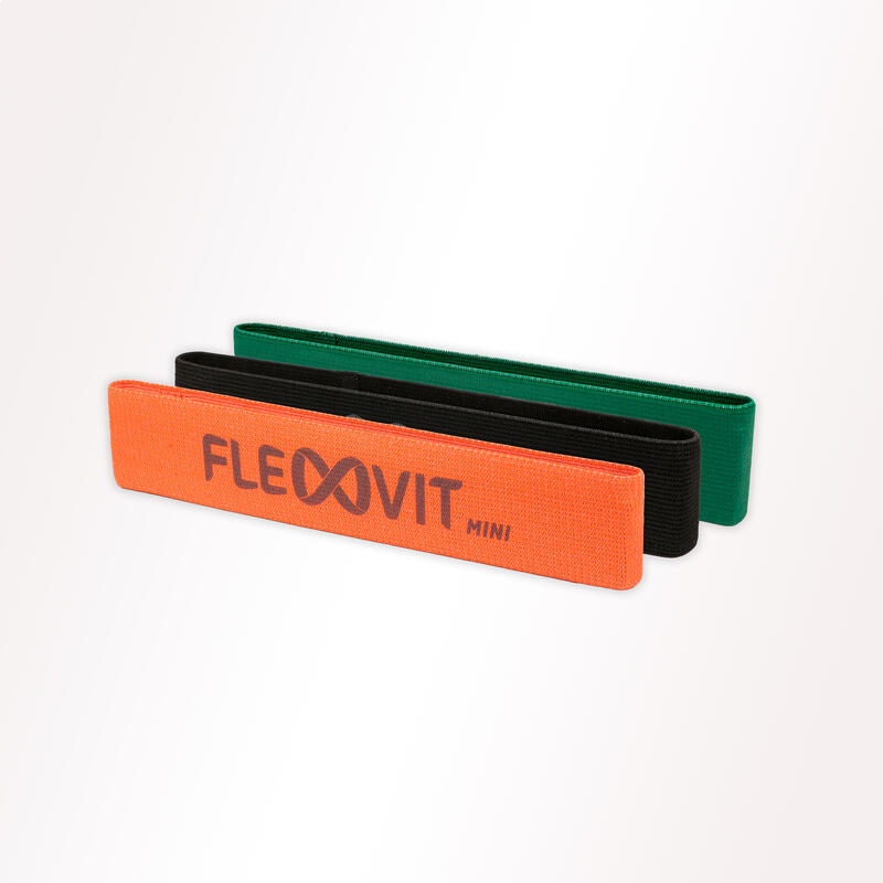 Bandas Elásticas Flexvit Mini Athlete (Pack 3)