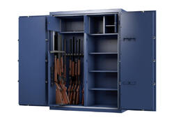 COFFRE FORT ANTI FEU POUR 17 ARMES SERRURE ELECTRONIQUE