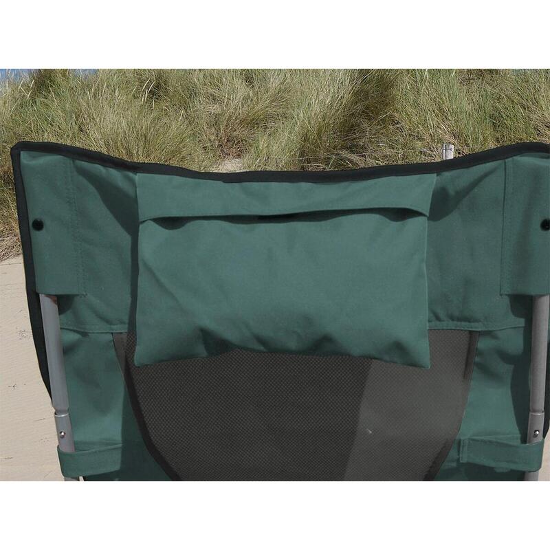 Chaise de Plage Beach - Pliable - Max. 136 kg - Sac de Transport