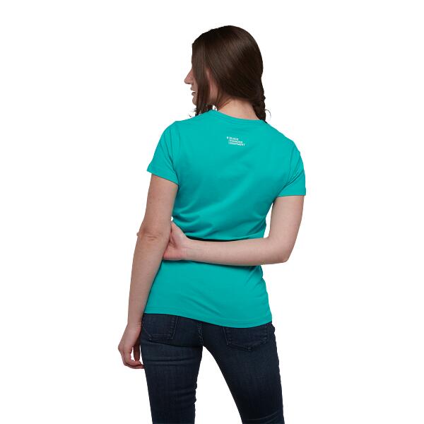Koszulka damska Black Diamond Mountain Logo Tee T-shirt