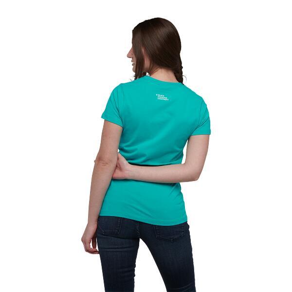 Koszulka damska Black Diamond Mountain Logo Tee T-shirt