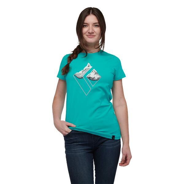 Koszulka damska Black Diamond Mountain Logo Tee T-shirt