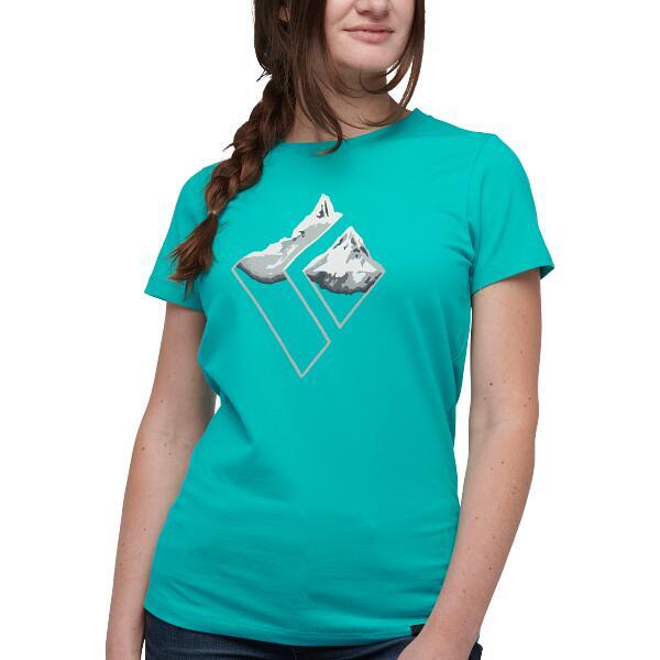 Koszulka damska Black Diamond Mountain Logo Tee T-shirt