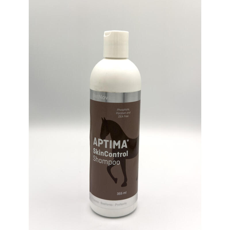 Shampooing dermatologiques APTIMA® SkinControl Shampoo 355 ml pour chevaux.