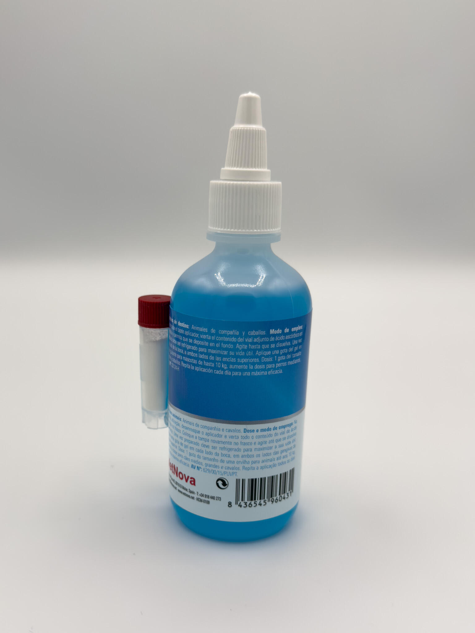Gel Oral Muco-Adhésif CLUNIA® Zn-A Clinical Gel  per animaux. 4/7