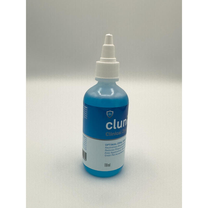 CLUNIA® Zn-A Clinical Gel 118ml, gel mucoadesivo para higiene buco-dentária.
